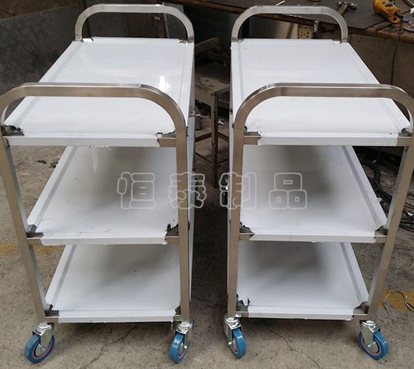 不銹鋼加工酒店多功能推車推薦生產定制廠家