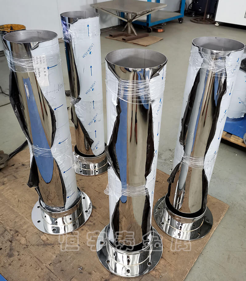 采用焊接工藝對坡口進行加工處理